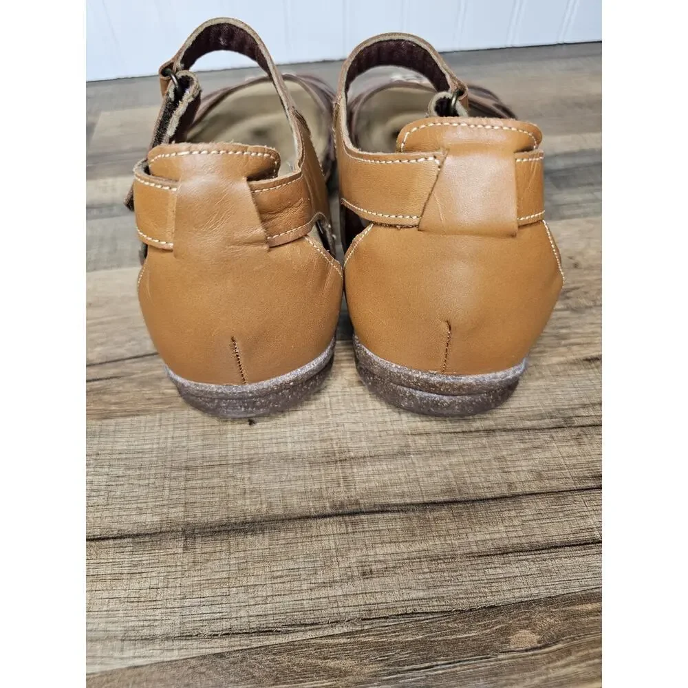 Clarks‎ Women's Roseville Leather Sandals Size 10 M NEW Bohemian Comfort